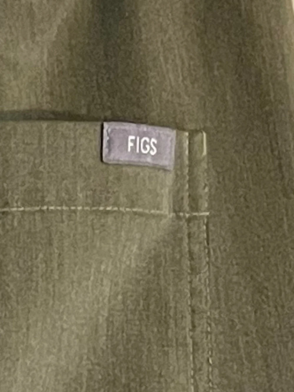 Figs MENS Cairo Heathered Olive (PO# 1449) Scrub Pants Size S NWOT